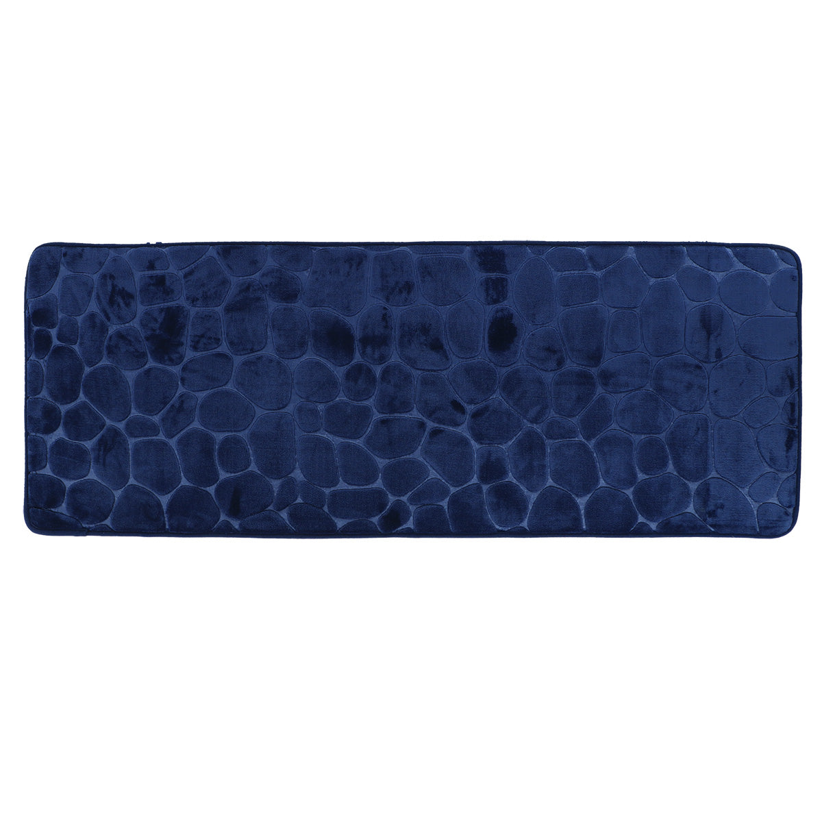Covoraș Microfibră cu Spumă de Memorie 45x120 CM - Navy Blue - ramosdecor