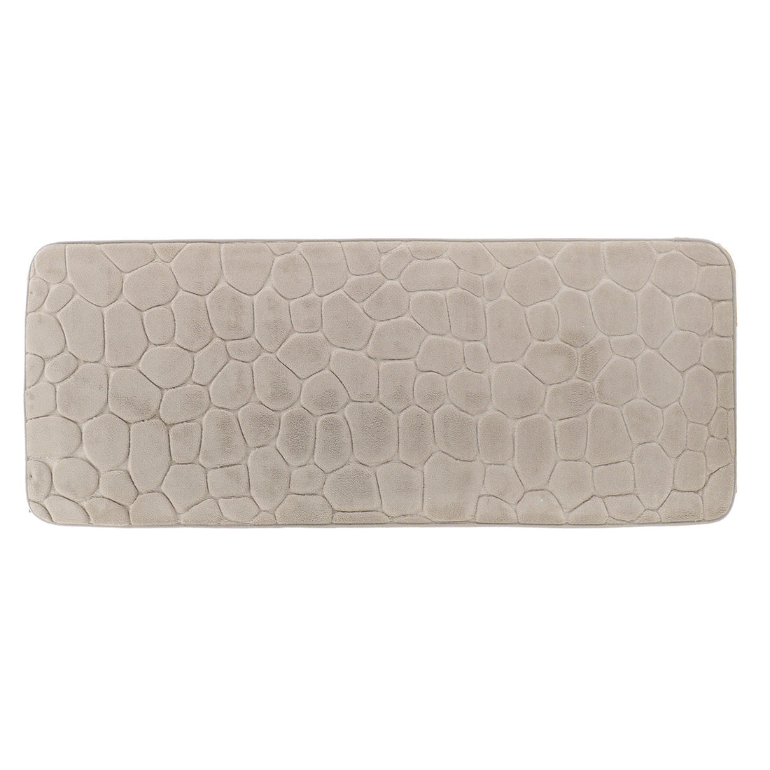 Covoraș Microfibră cu Spumă de Memorie 45x120 cm - Taupe - ramosdecor