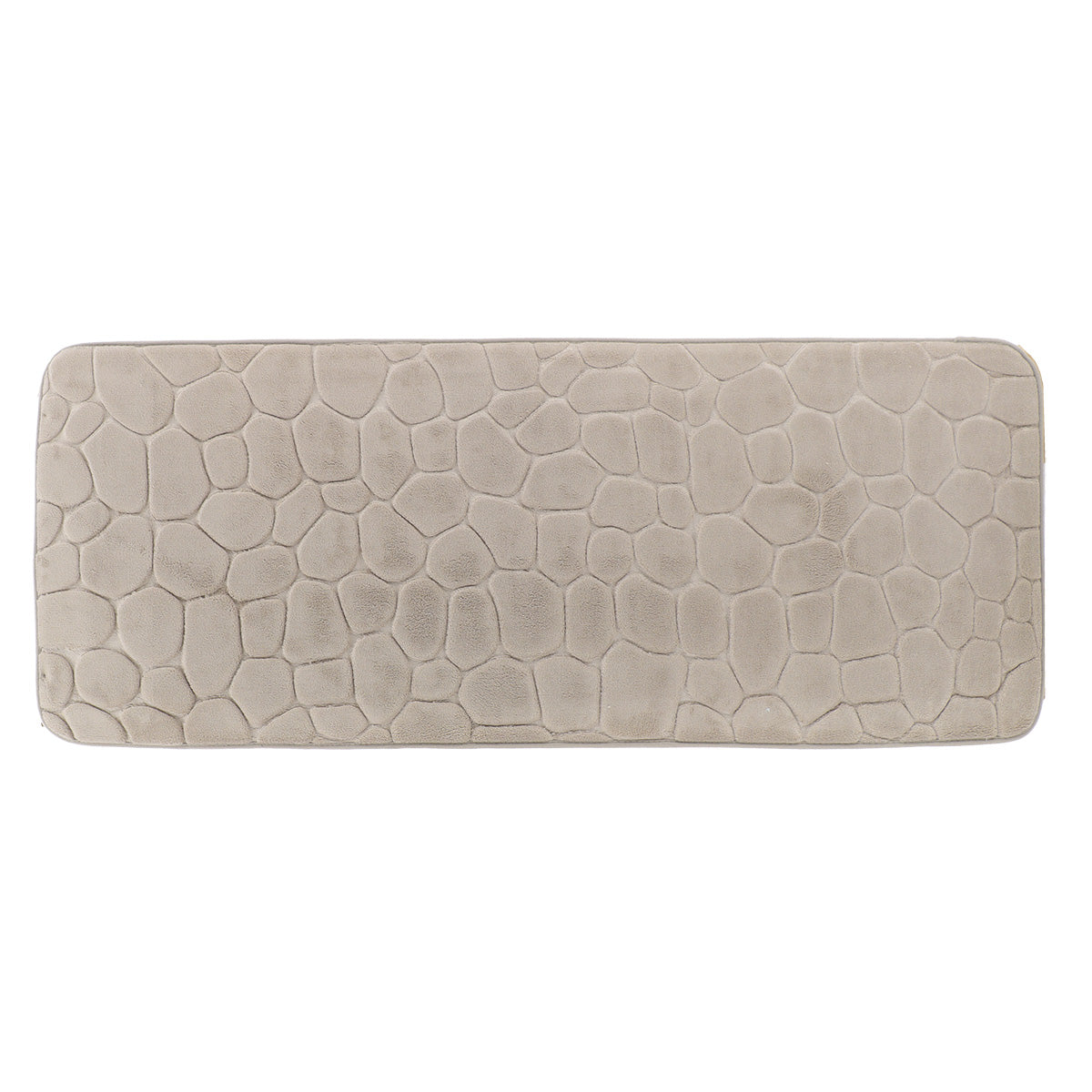 Covoraș Microfibră cu Spumă de Memorie 45x120 cm - Taupe - ramosdecor