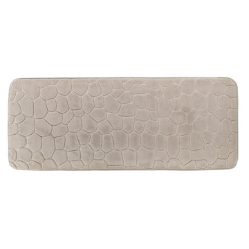 Covoraș Microfibră cu Spumă de Memorie 45x120 cm - Taupe - ramosdecor