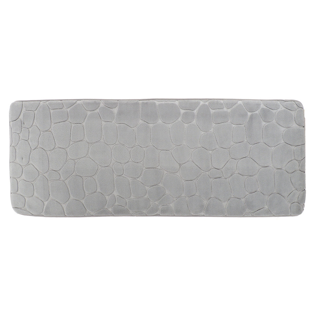 Covoraș Microfibră cu Spumă de Memorie 45x120 cm - Gri Deschis - ramosdecor