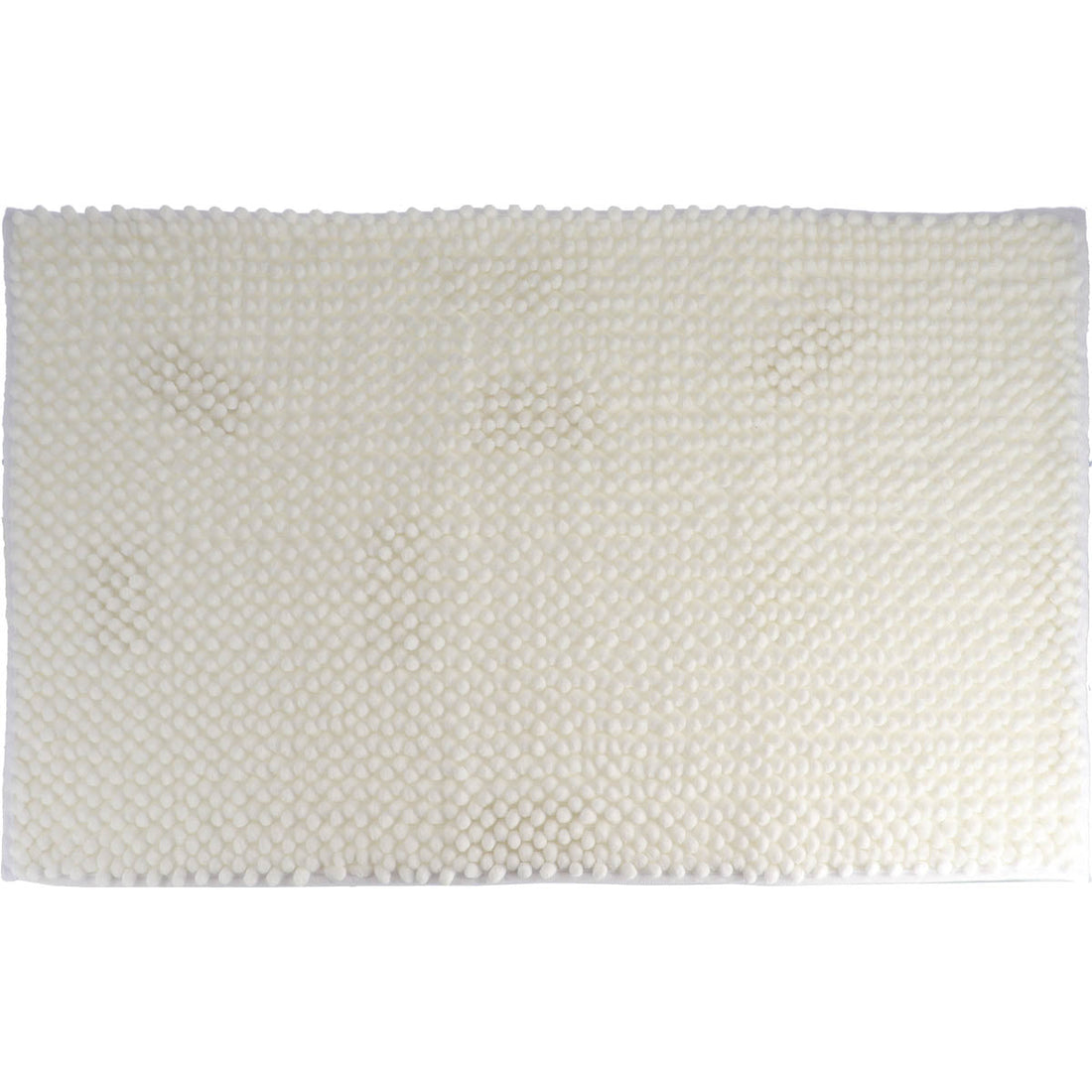 Covor Baie Microfibră cu Bile 50x80 CM - Alb - ramosdecor