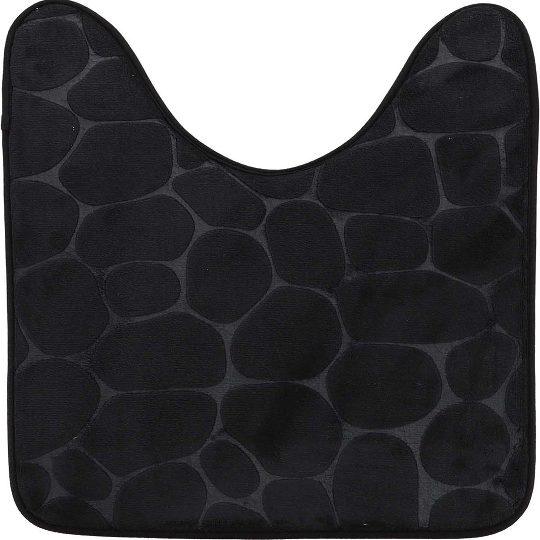 Covoraș Microfibră cu Spumă de Memorie 45x50 cm - Negru - ramosdecor