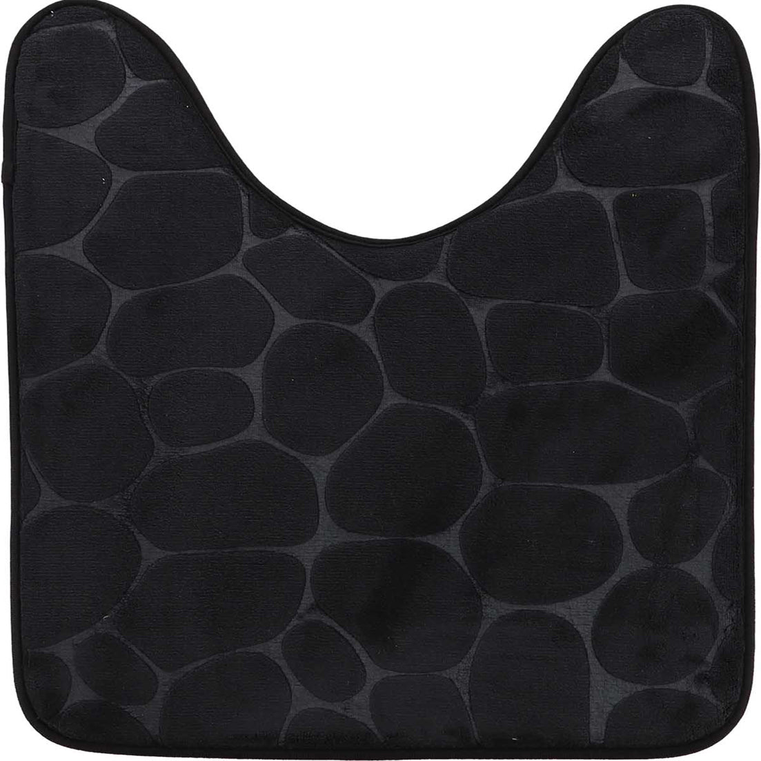 Covoraș Microfibră cu Spumă de Memorie 45x50 cm - Negru - ramosdecor
