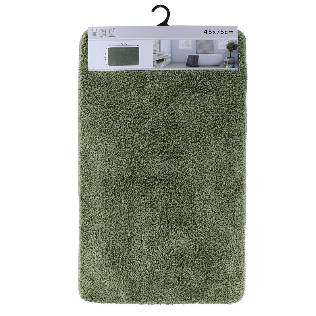 Covoraș Microfibră 45x75 CM - Khaki - ramosdecor