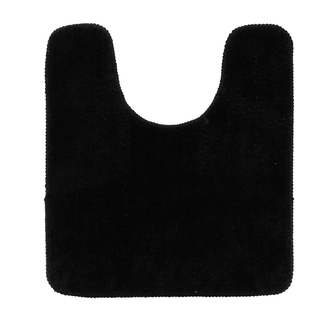 Covoraș Toaletă din Microfibră 45x50 CM - Negru - ramosdecor
