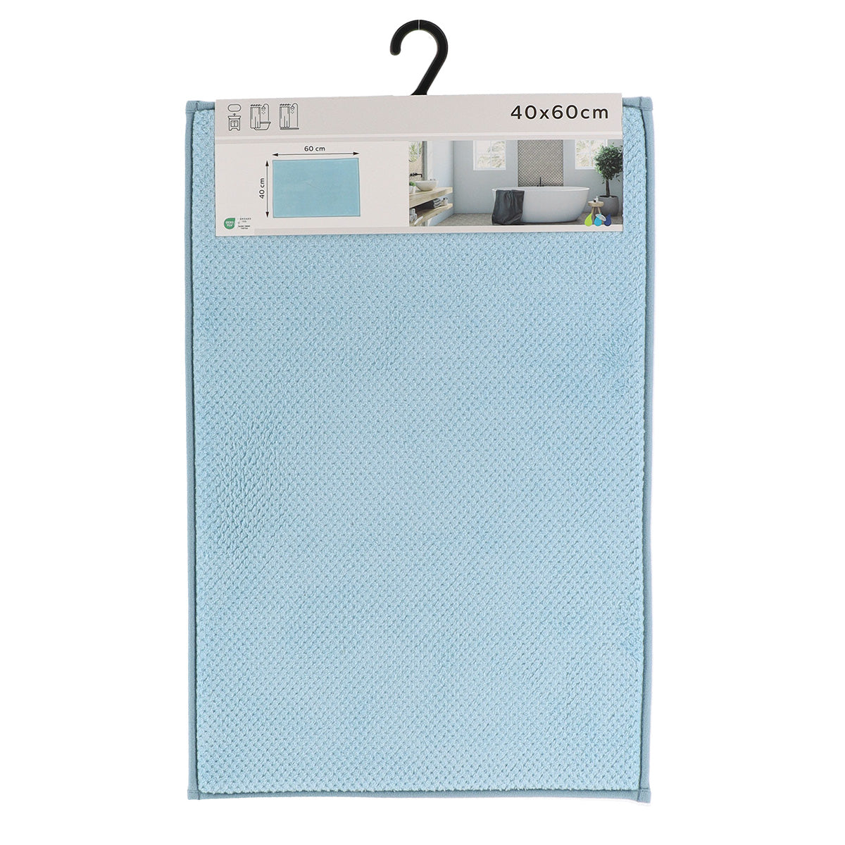 Covorașul Polyester 40x60 CM - Clear Blue - ramosdecor
