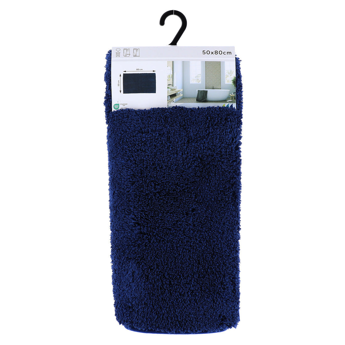 Covoraș din Poliester 50x80 CM - Navy Blue - ramosdecor