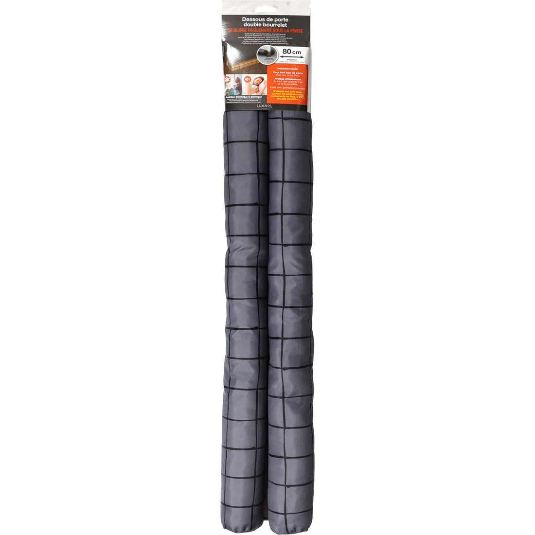 Izolator ușă dublu 80CM - Familia Gri - ramosdecor
