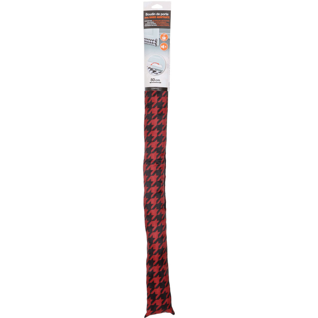 Izolator Ușă - Pied de Poule Rouge, 80CM - ramosdecor