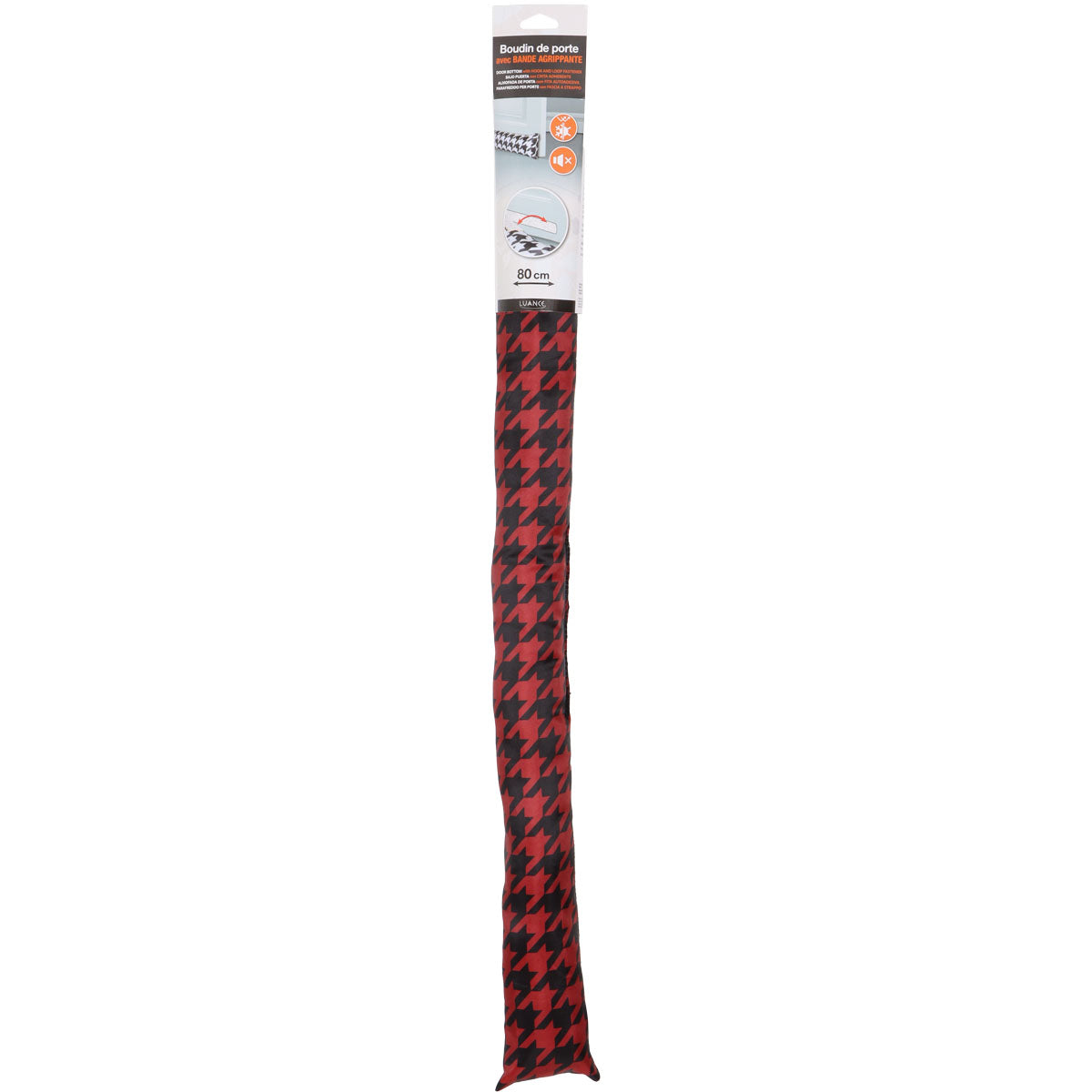 Izolator Ușă - Pied de Poule Rouge, 80CM - ramosdecor