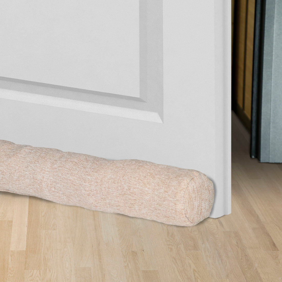 Izolator ușă cu bandă adezivă 80CM - Bej - ramosdecor