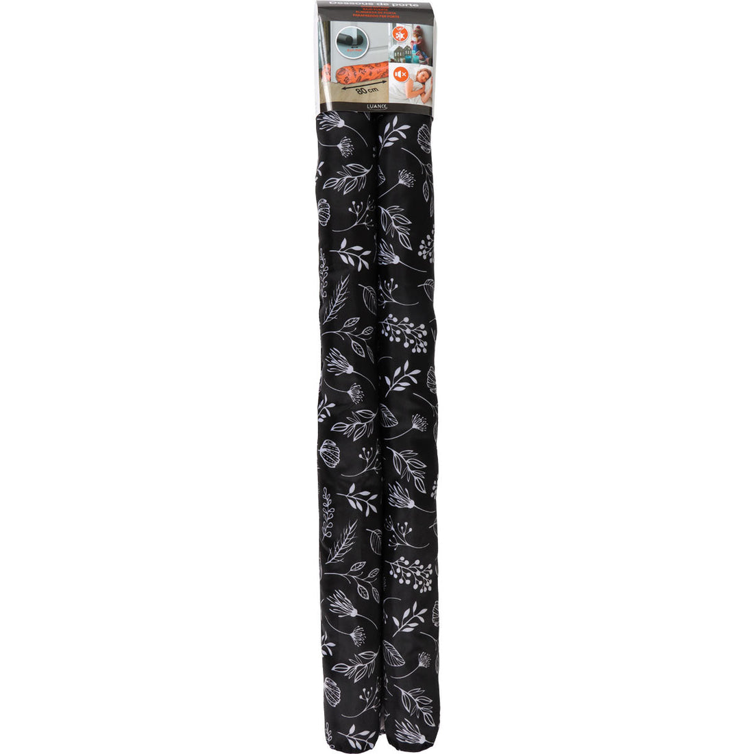 Izolator ușă dublu 80CM - Gardena Negru - ramosdecor