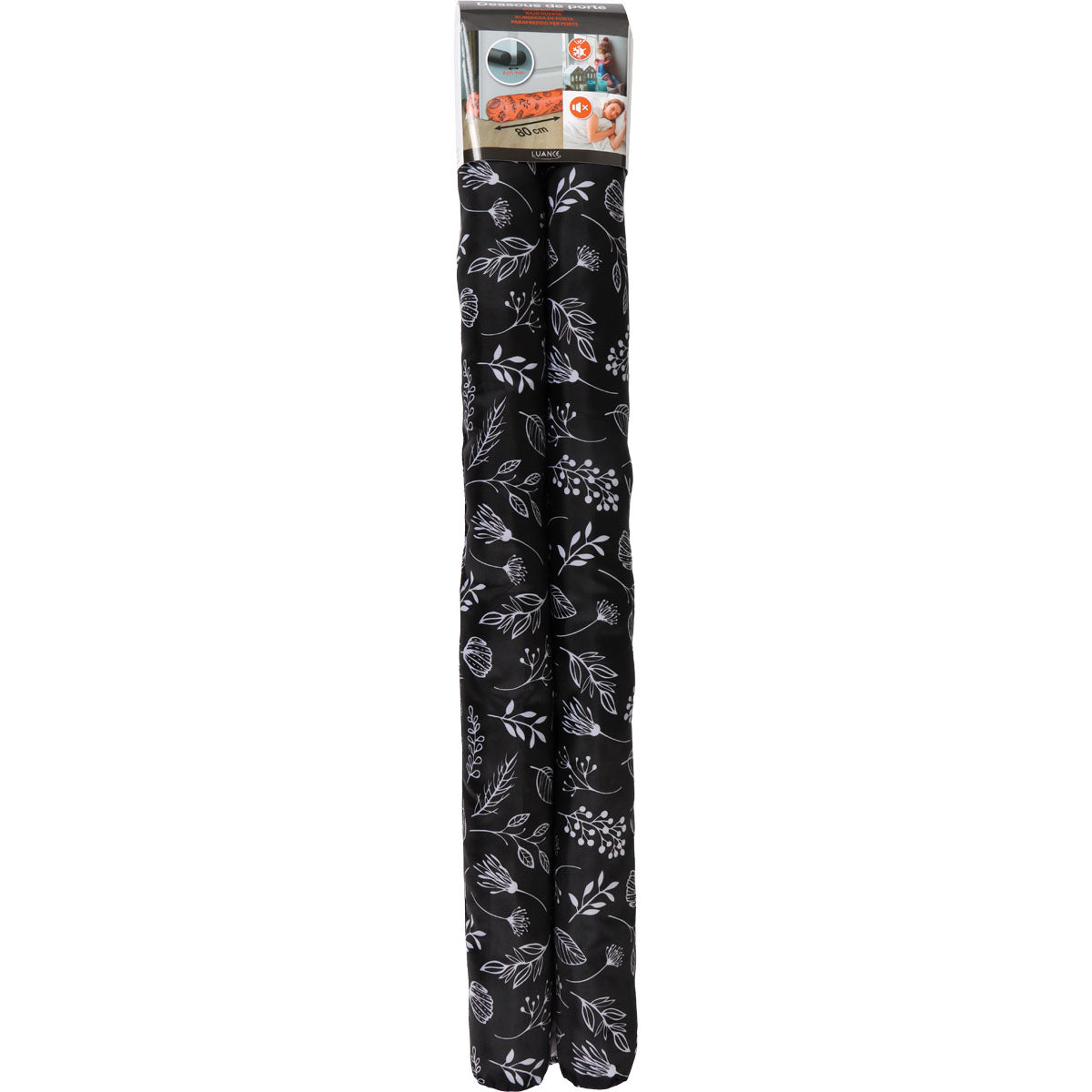 Izolator ușă dublu 80CM - Gardena Negru - ramosdecor
