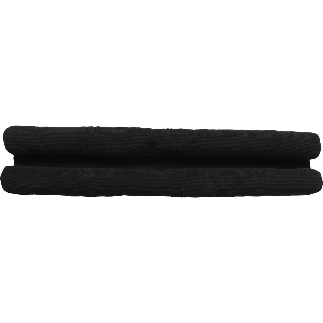 Izolator ușă dublu 80CM din catifea - Negru - ramosdecor