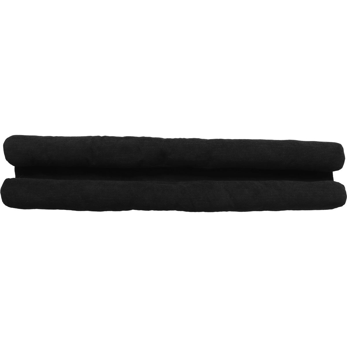 Izolator ușă dublu 80CM din catifea - Negru - ramosdecor