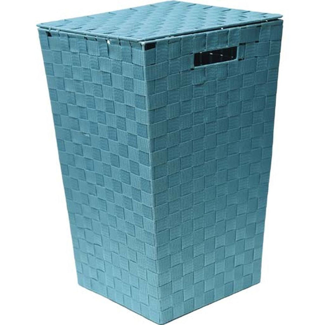 Coș Pentru Rufe Țesut din Poliester - Turquoise - ramosdecor