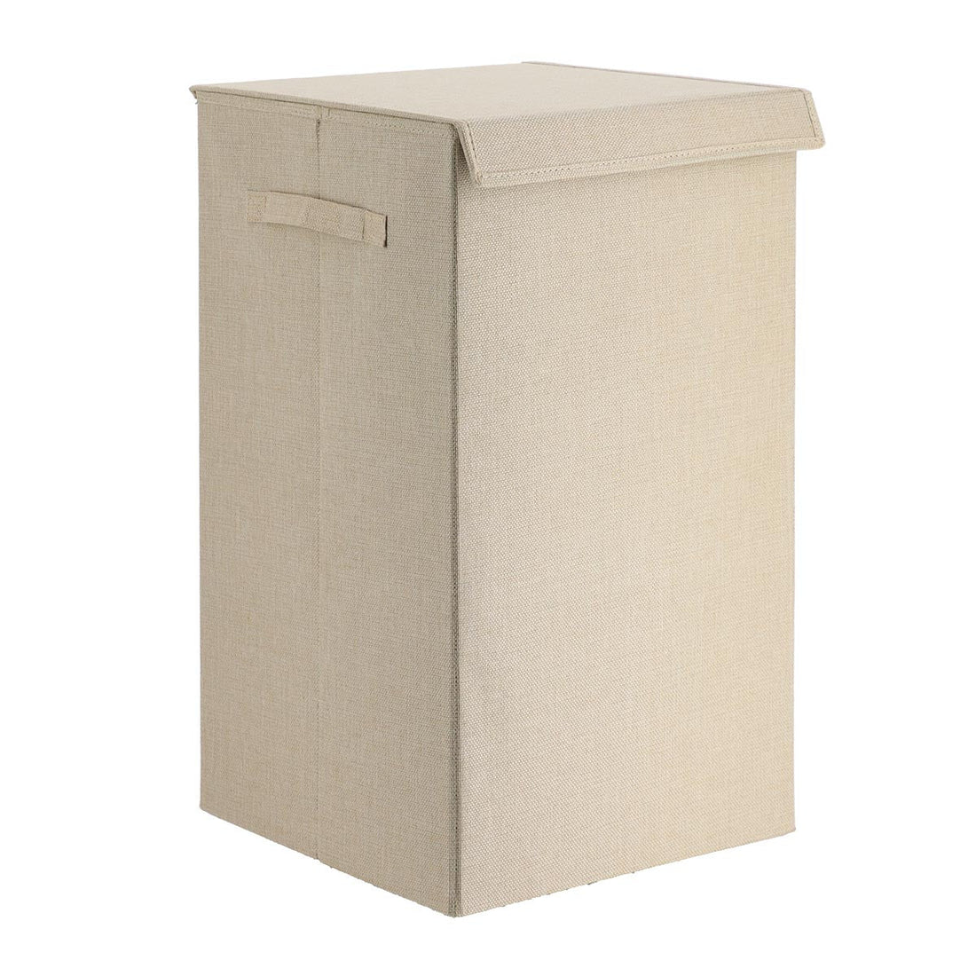 Coș Pliabil Pentru Rufe din Poliester/MDF - Natural - ramosdecor