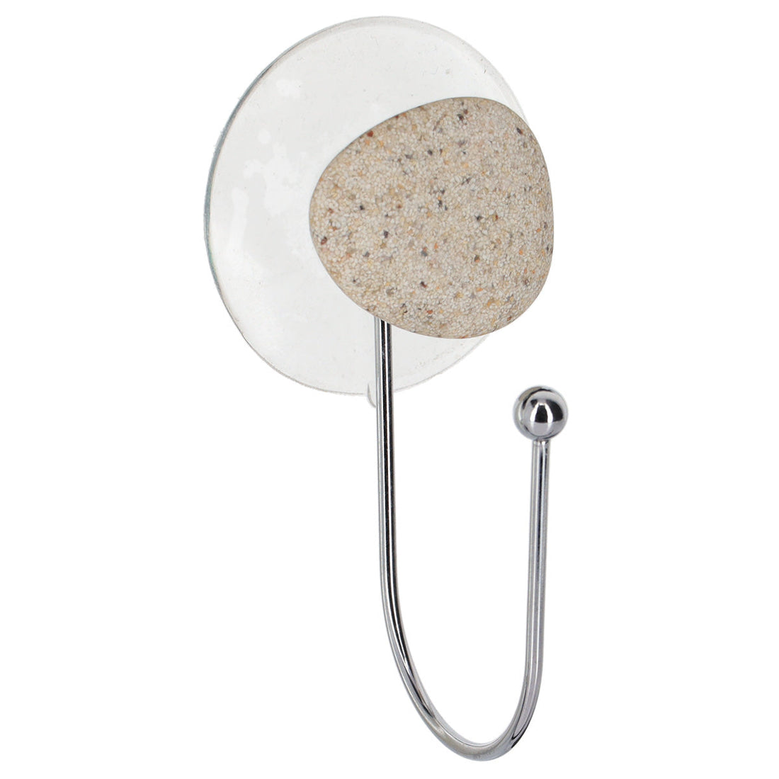 Cârlig cu Ventuză și Element Decorativ Pebble - ramosdecor