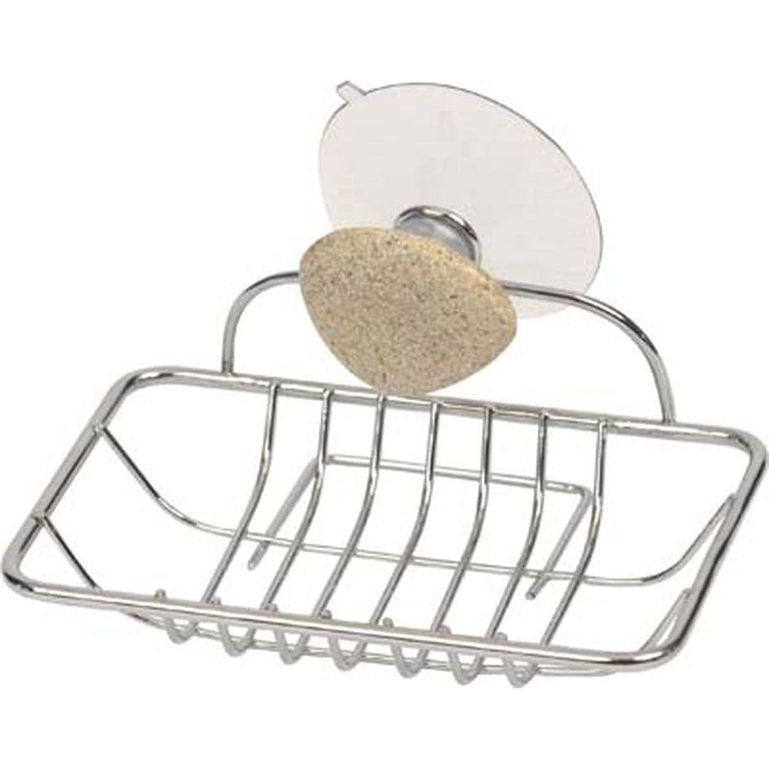Savonieră din Metal cu Fixare prin Ventuză - Pebble - ramosdecor