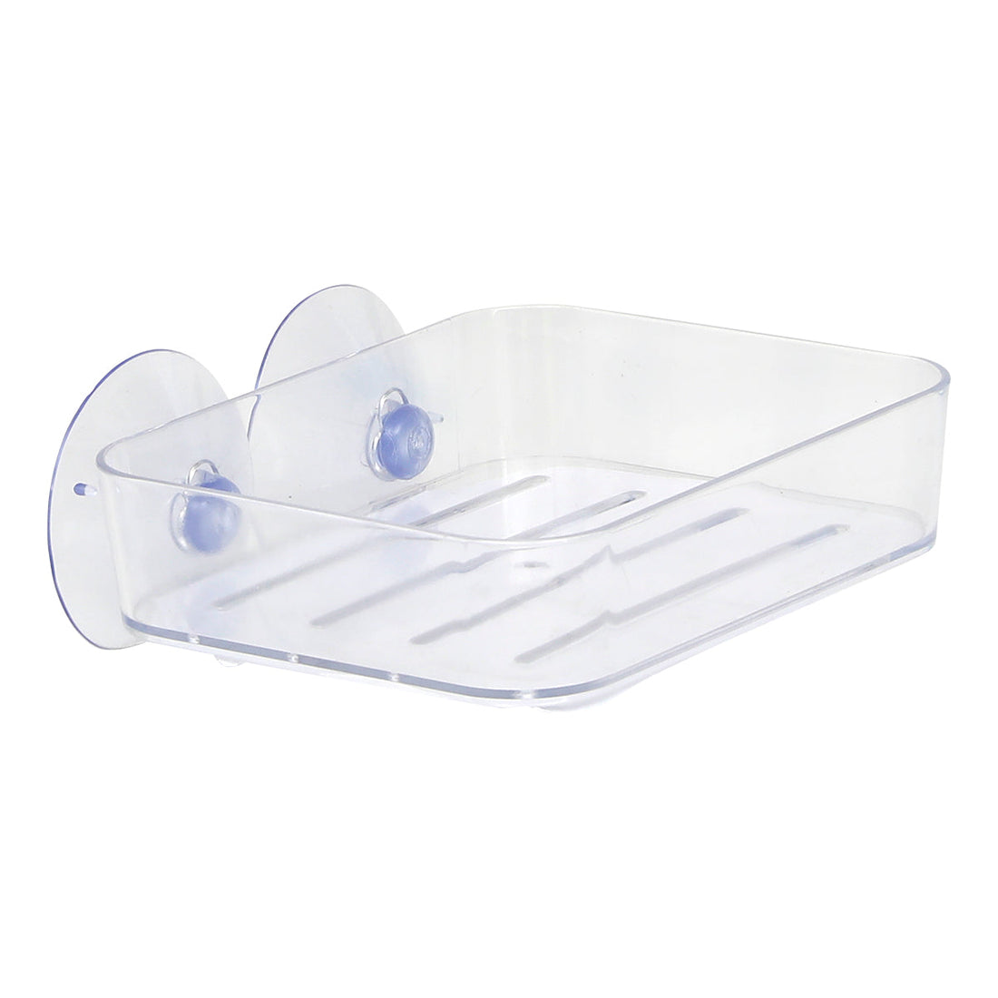 Suport Săpun din PS cu Ventuze - Transparent - ramosdecor