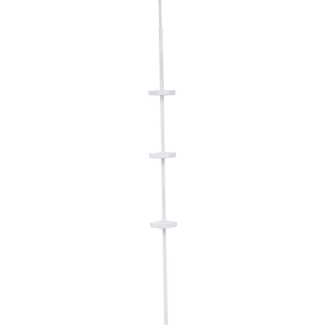 Coloană Telescopică din Metal + 3 Coșuri PS - Alb - ramosdecor