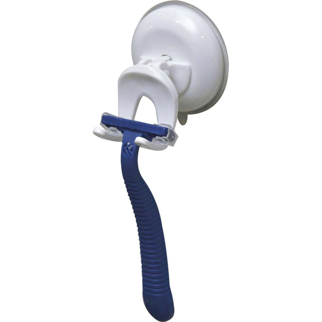Suport Aparat de Ras din PP cu Ventuză - Alb - ramosdecor