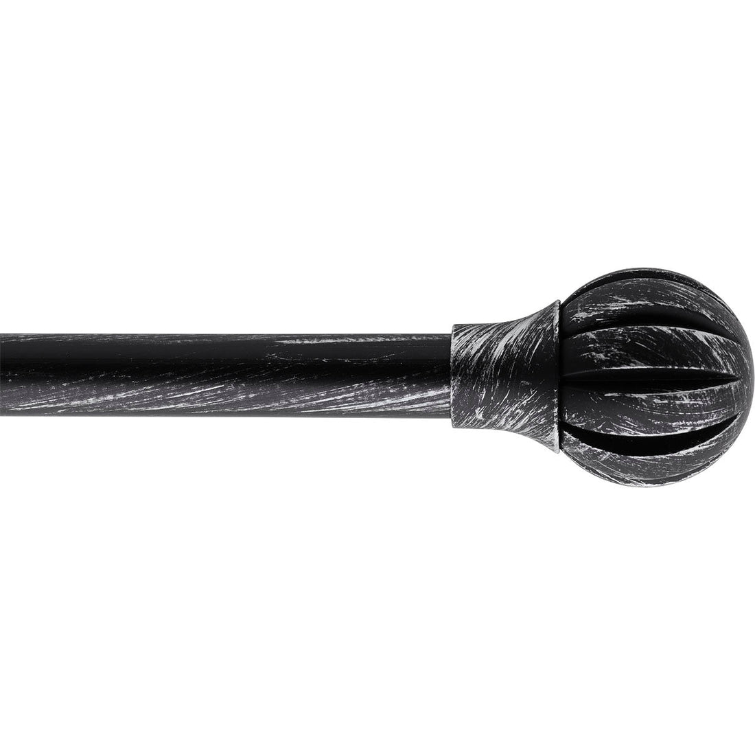 Galerie Extensibilă 120–210 cm Negru Argintiu – Model Touch of Zen - ramosdecor