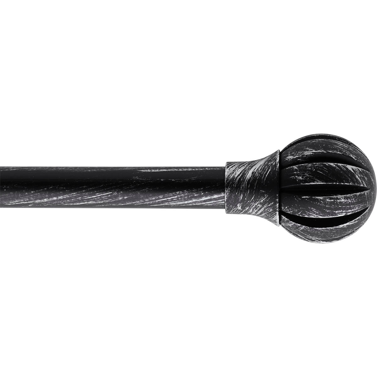 Galerie Extensibilă 120–210 cm Negru Argintiu – Model Touch of Zen - ramosdecor