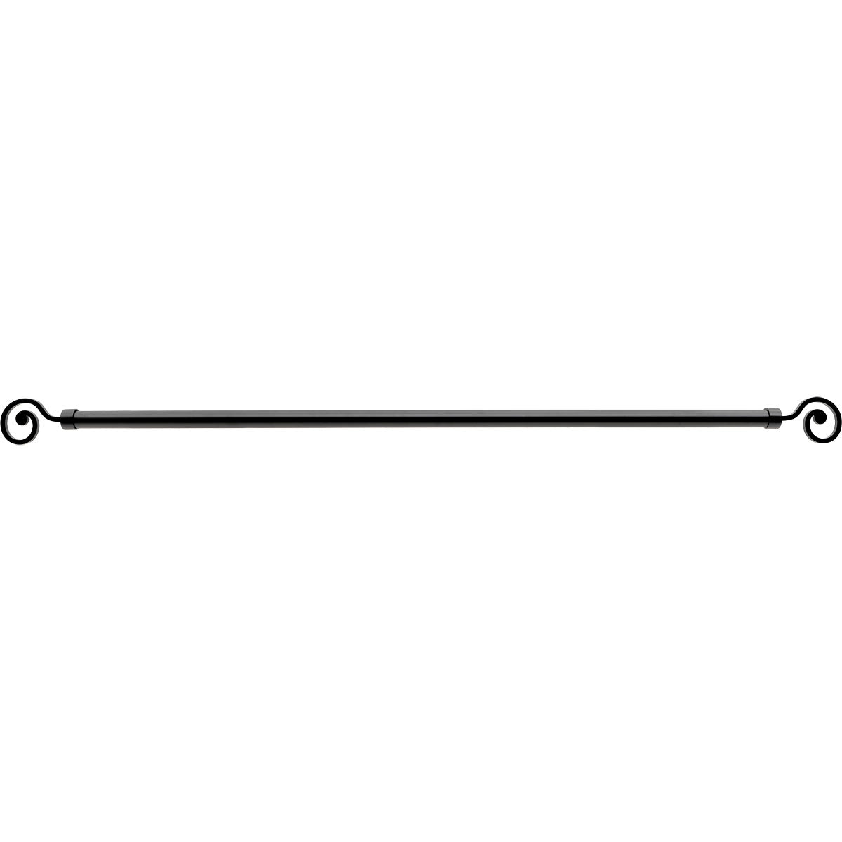 Galerie Extensibilă 120–210 cm Negru Mat – Model Dream - ramosdecor