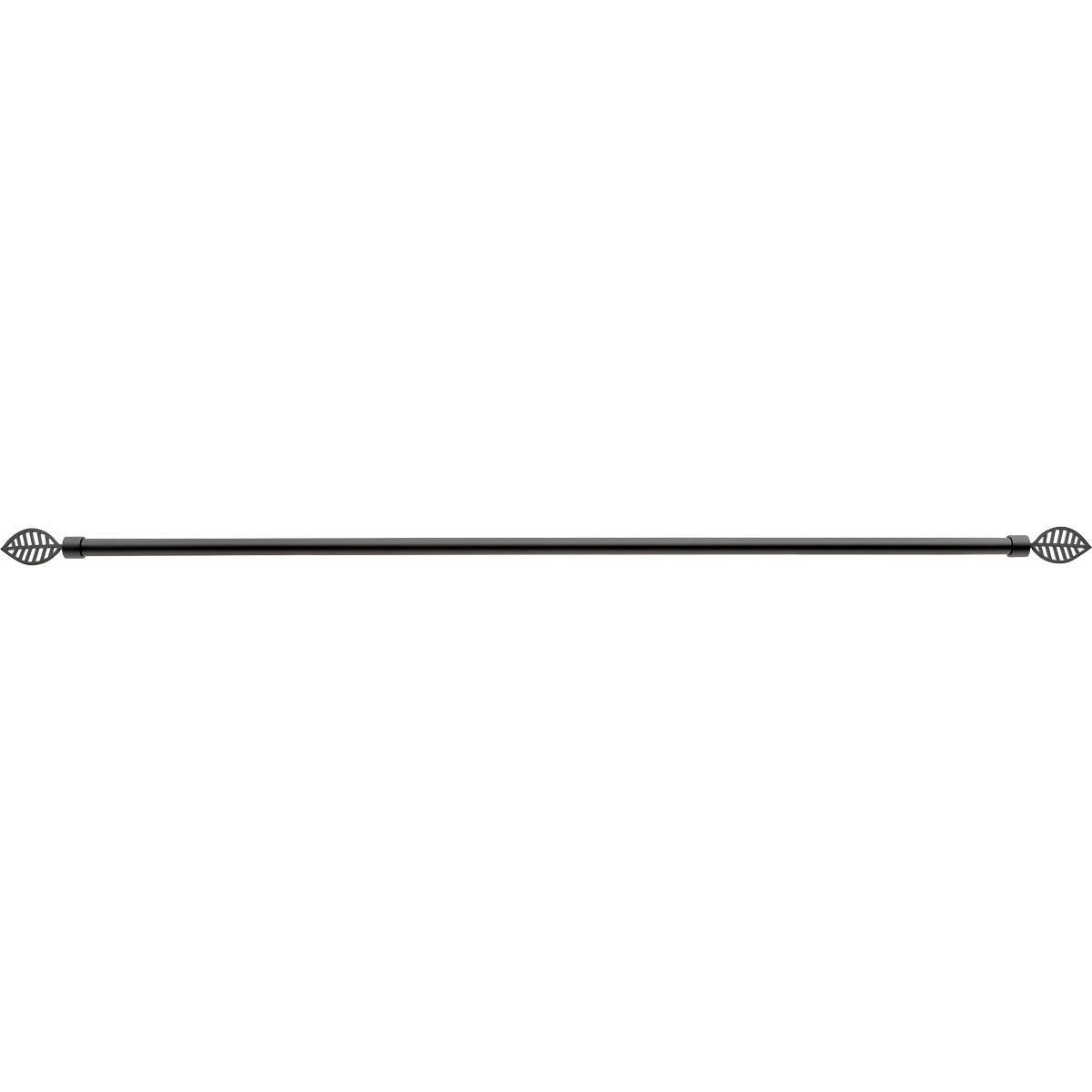 Galerie Extensibilă 120–210 cm Negru Mat – Model Hugo - ramosdecor