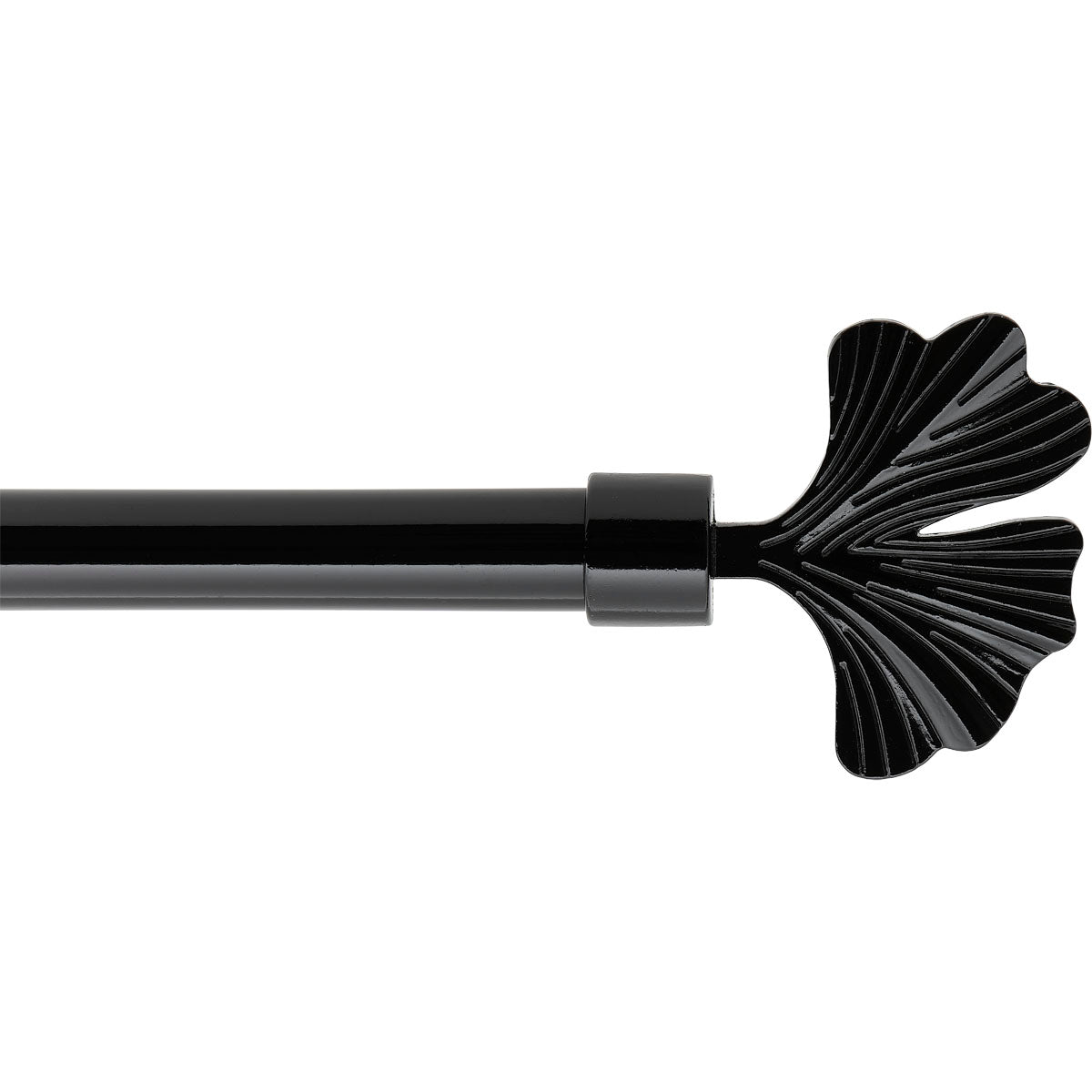 Galerie Extensibilă 120–210 cm Negru – Model Nikko - ramosdecor