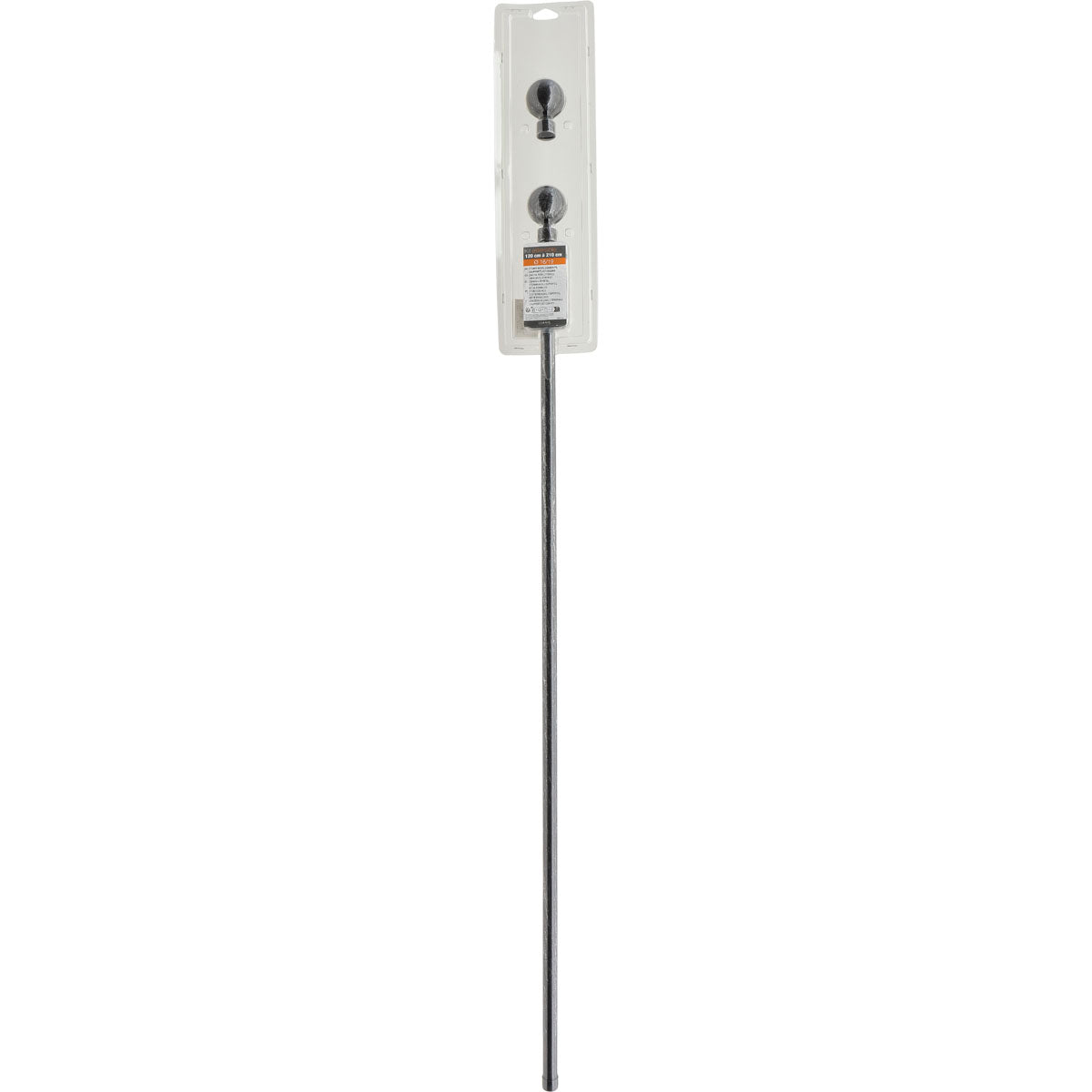 Galerie Extensibilă 120–210 cm Negru și Argintiu – Model Basic - ramosdecor