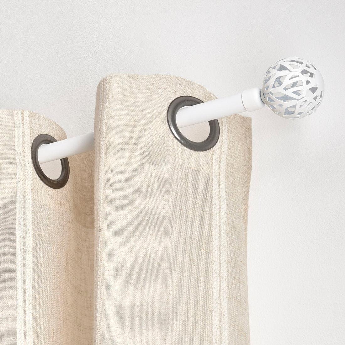 Galerie Extensibilă 210–380 cm Alb Mat – Model Vintage - ramosdecor