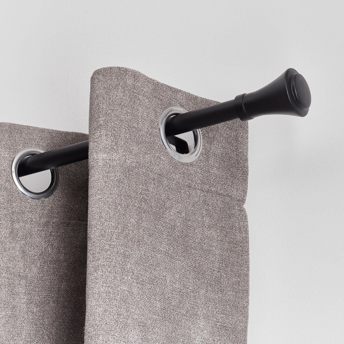 Galerie Extensibilă 210–380 cm Negru Mat – Model Brasserie - ramosdecor