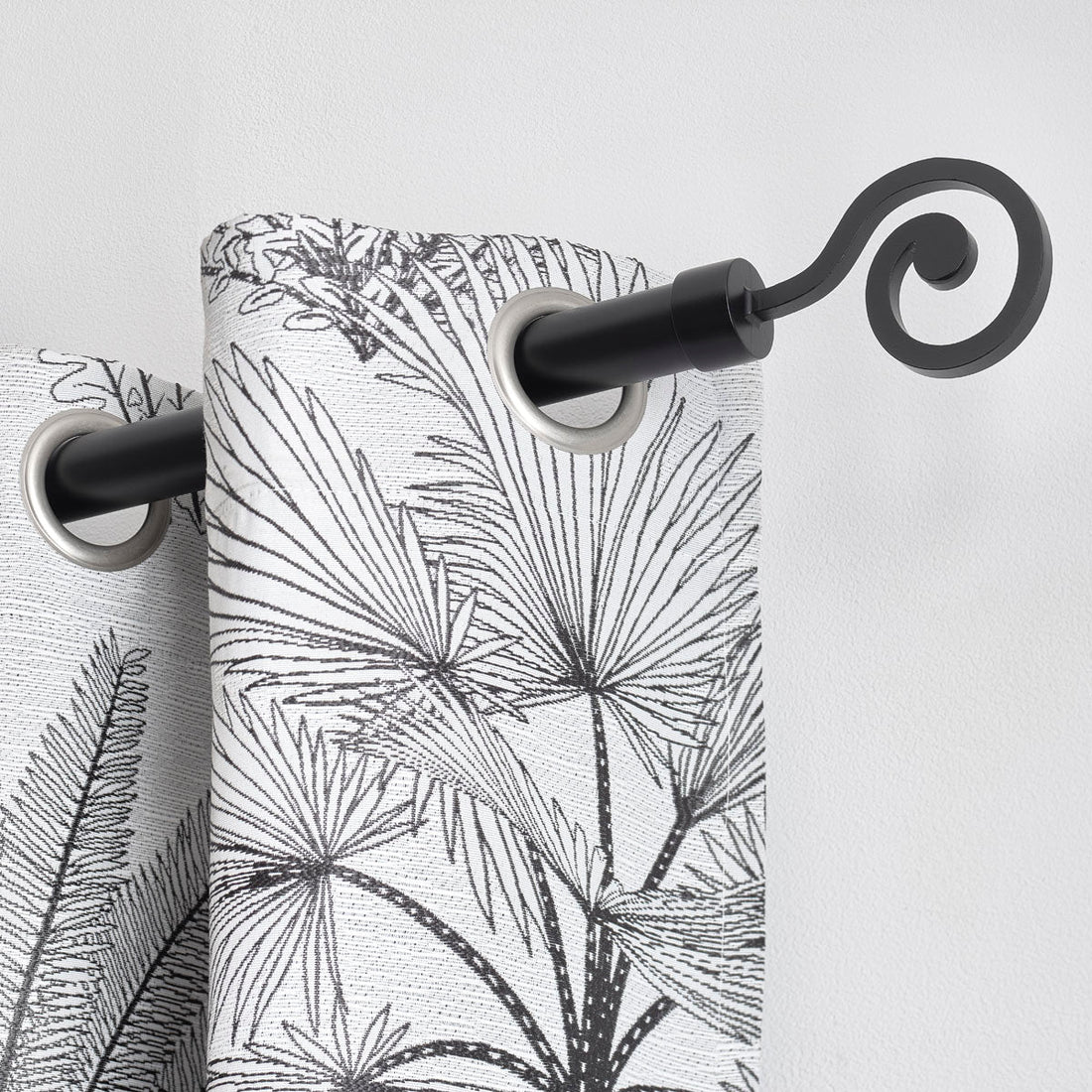 Galerie Extensibilă 210–380 cm Negru Mat – Model Dream - ramosdecor