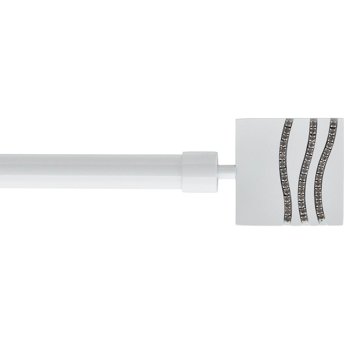 Galerie Extensibilă Alb Mat 120–210 cm – Model Strass - ramosdecor