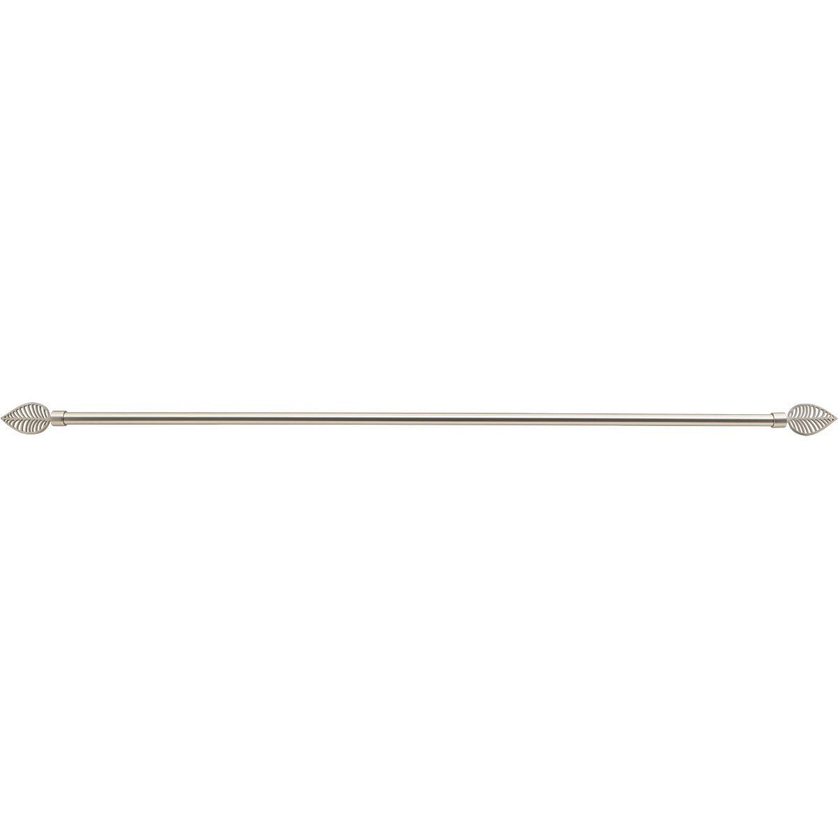 Galerie Extensibilă Argintie 120–210 cm – Model Amazonia cu Detalii Naturale - ramosdecor