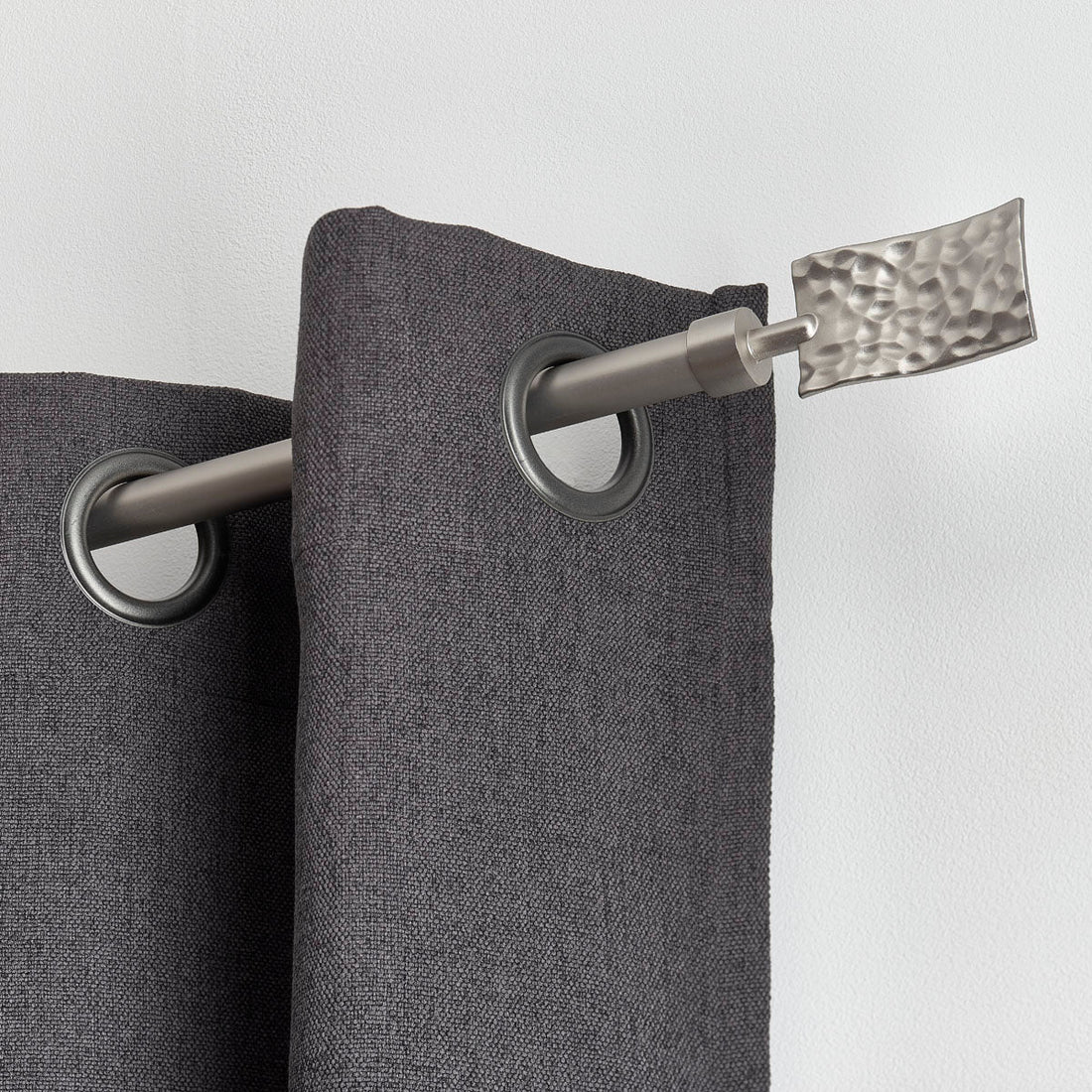 Galerie Extensibilă Argintiu 120–210 cm – Model Rectangle Martele - ramosdecor