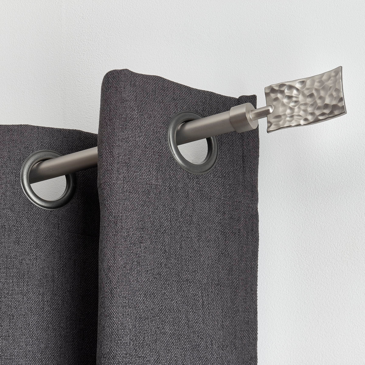Galerie Extensibilă Argintiu 120–210 cm – Model Rectangle Martele - ramosdecor
