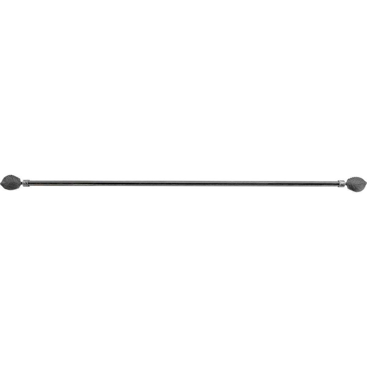 Galerie Extensibilă Negru Argintiu 120–210 cm – Model Exotica cu Accente Decorative - ramosdecor