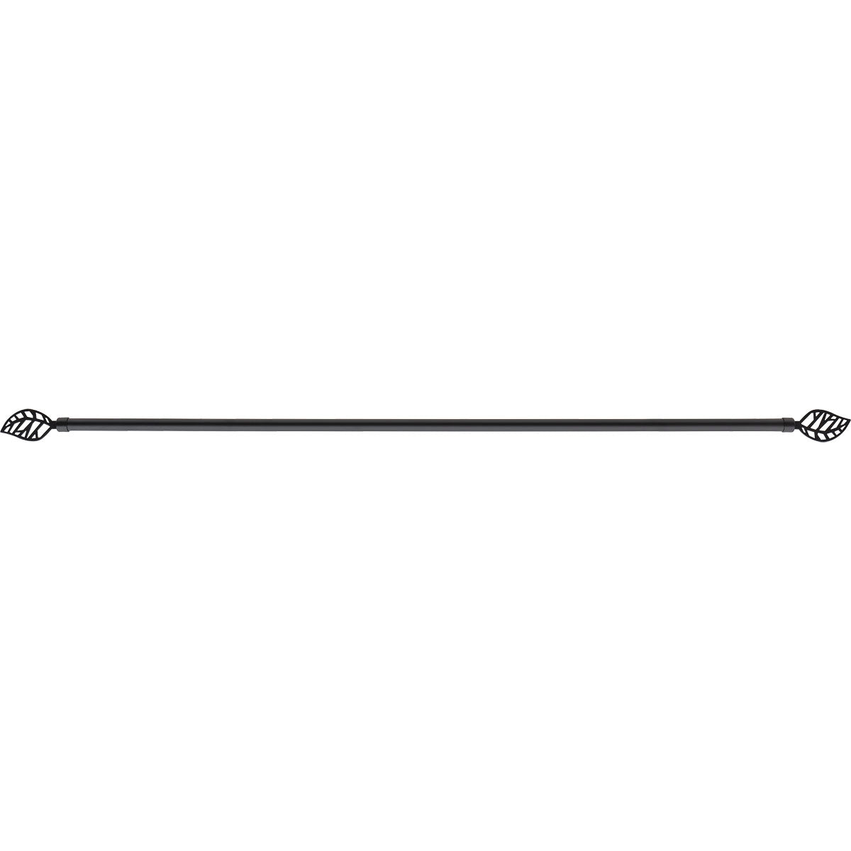 Galerie Extensibilă Negru Mat 120–210 cm – Model Elegant - ramosdecor