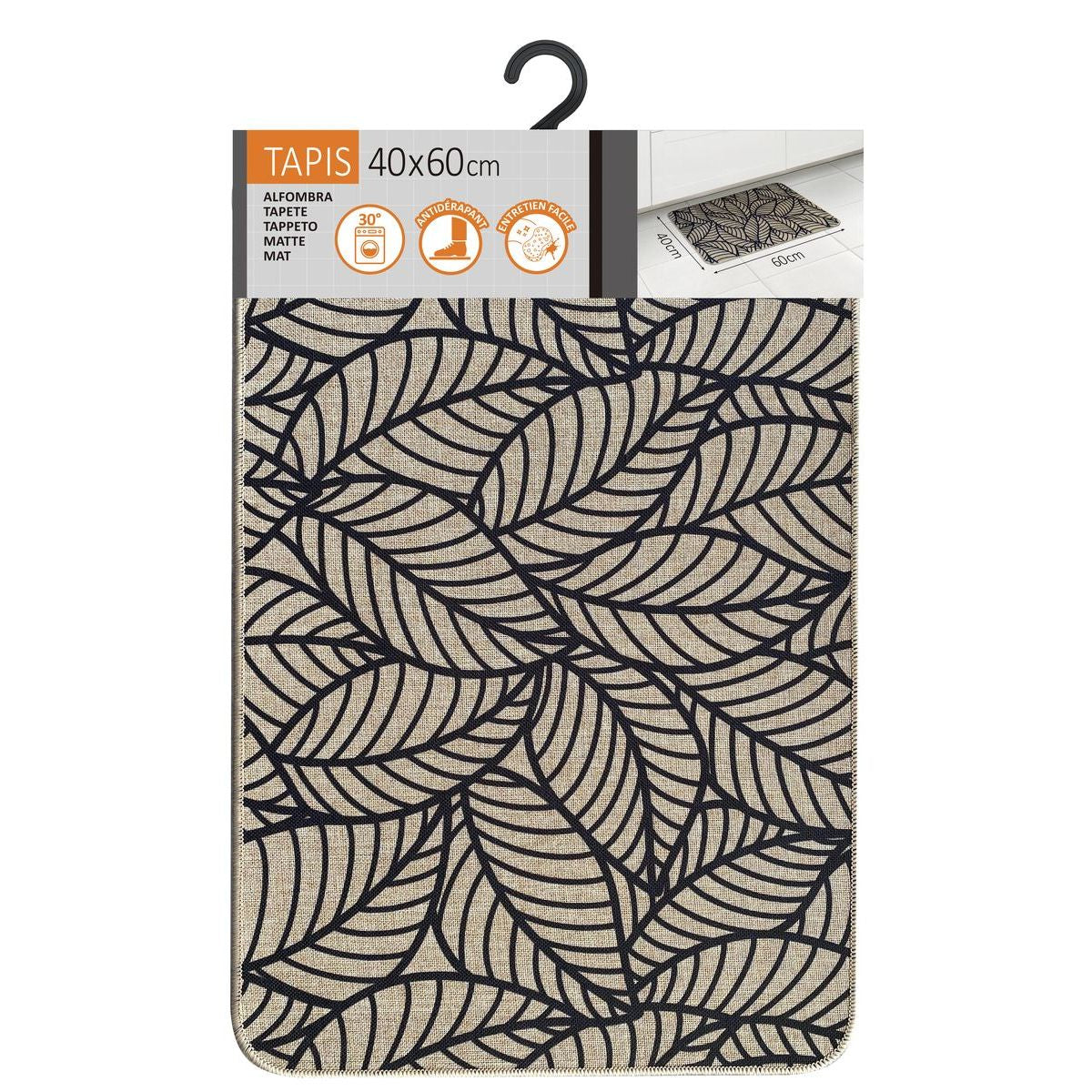 Covor bucătărie Jungle Beige - 50X80CM - ramosdecor