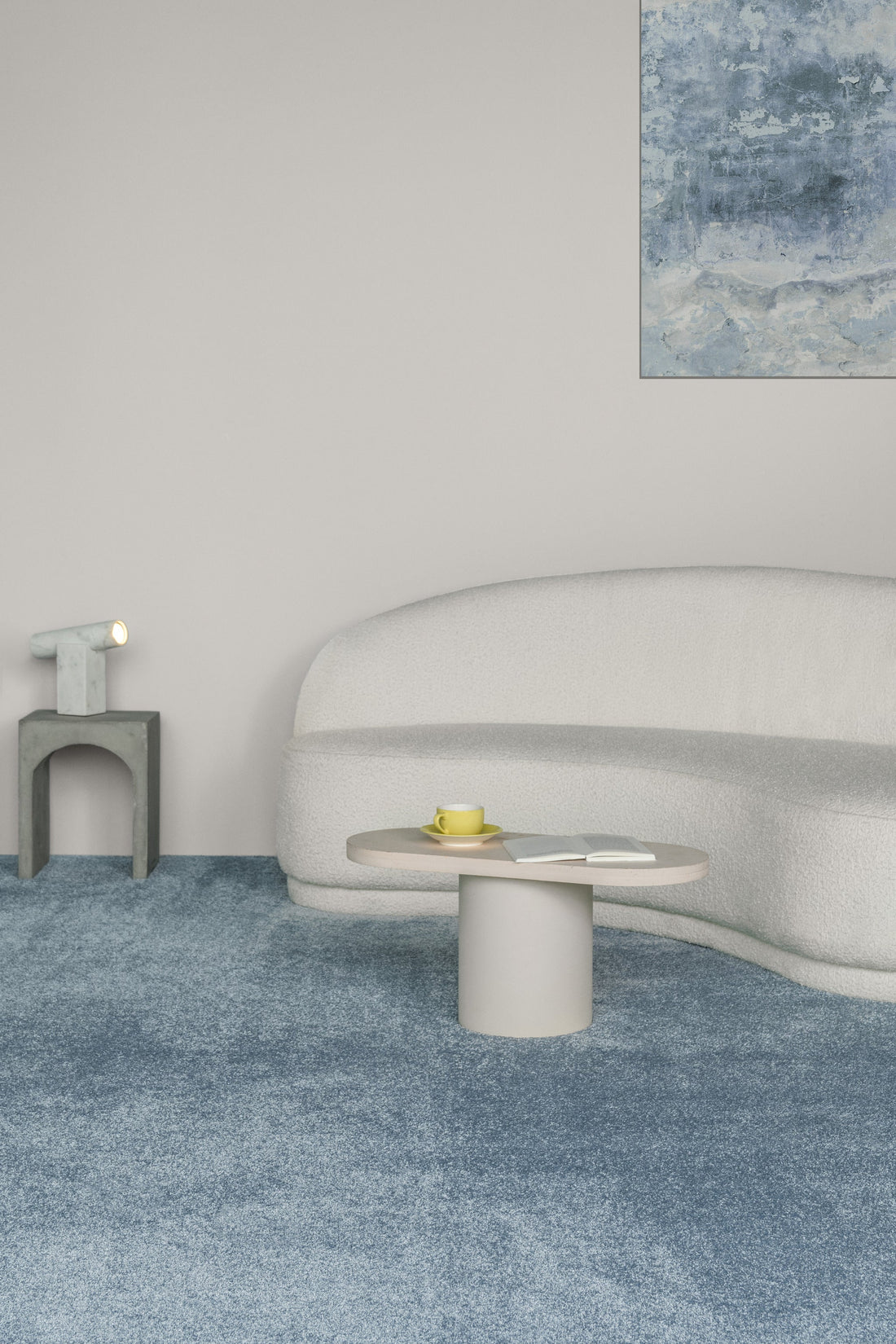 Mochetă Satino Romantica ilustrat într-un decor elegant marca Ramos
