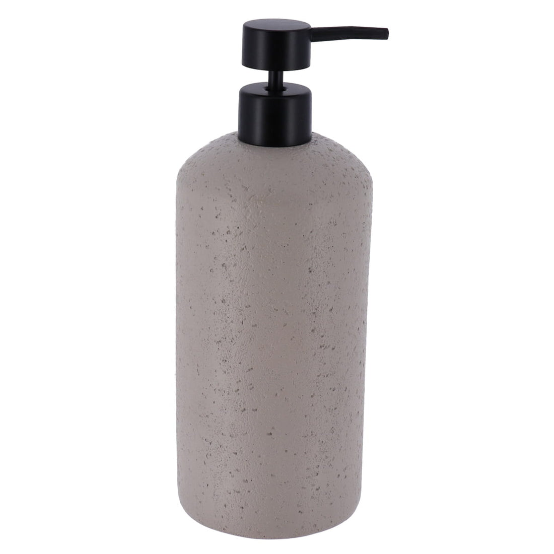 Dozator săpun polirasină efect piatră 400 ml - Gri - ramosdecor