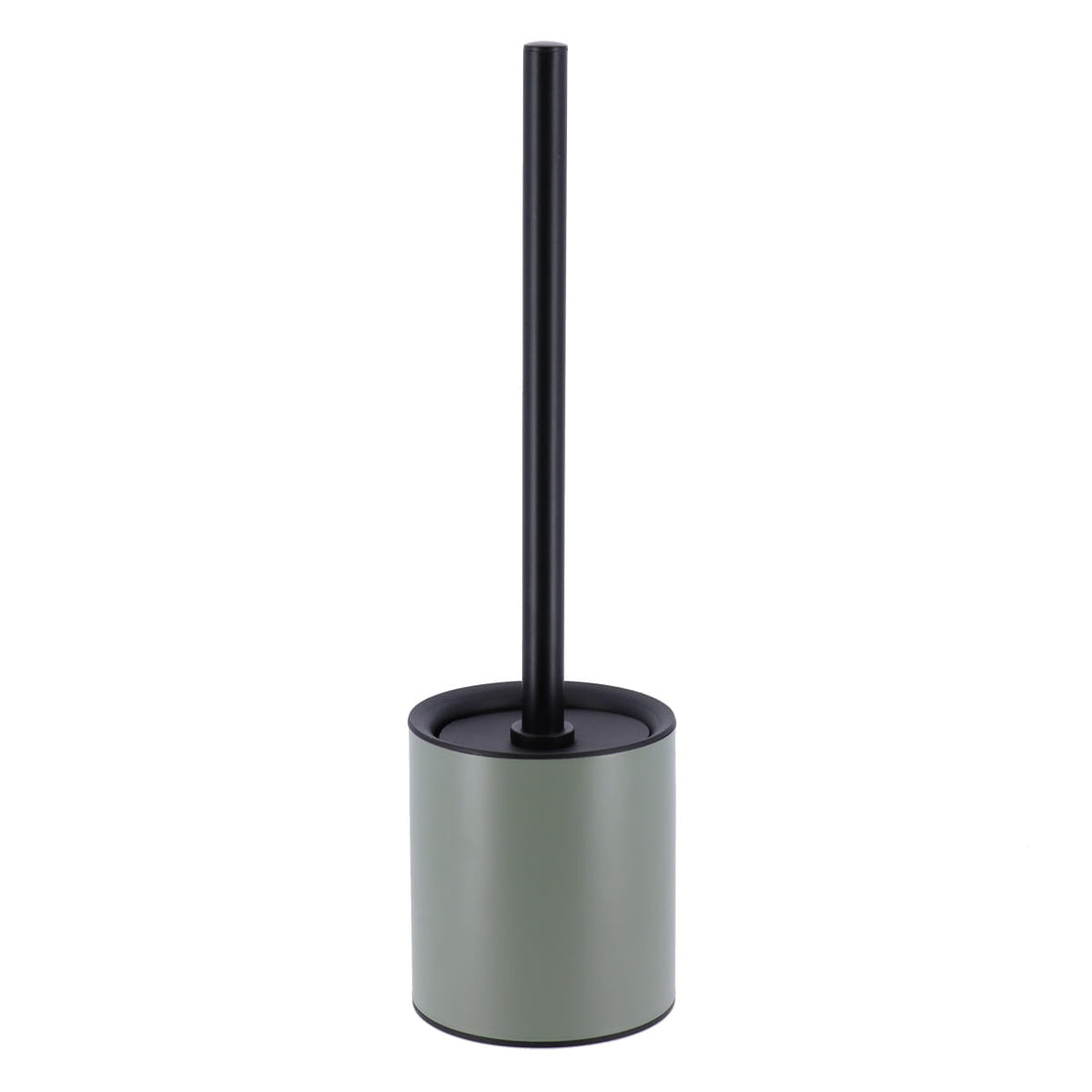 Perie Toaletă Din Oțel Inoxidabil - Khaki/Negru - ramosdecor