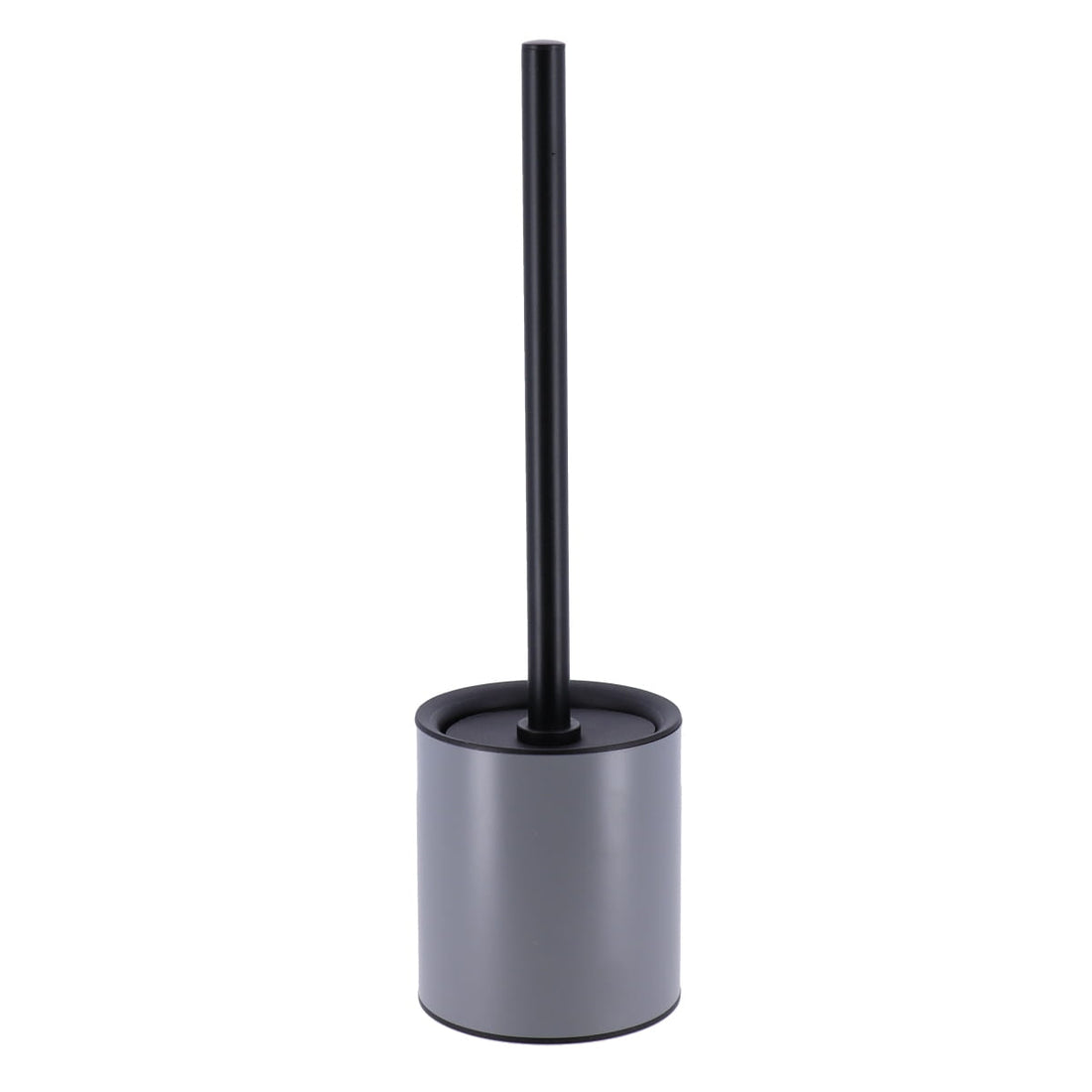 Perie Toaletă Din Oțel Inoxidabil - Gri/Negru - ramosdecor