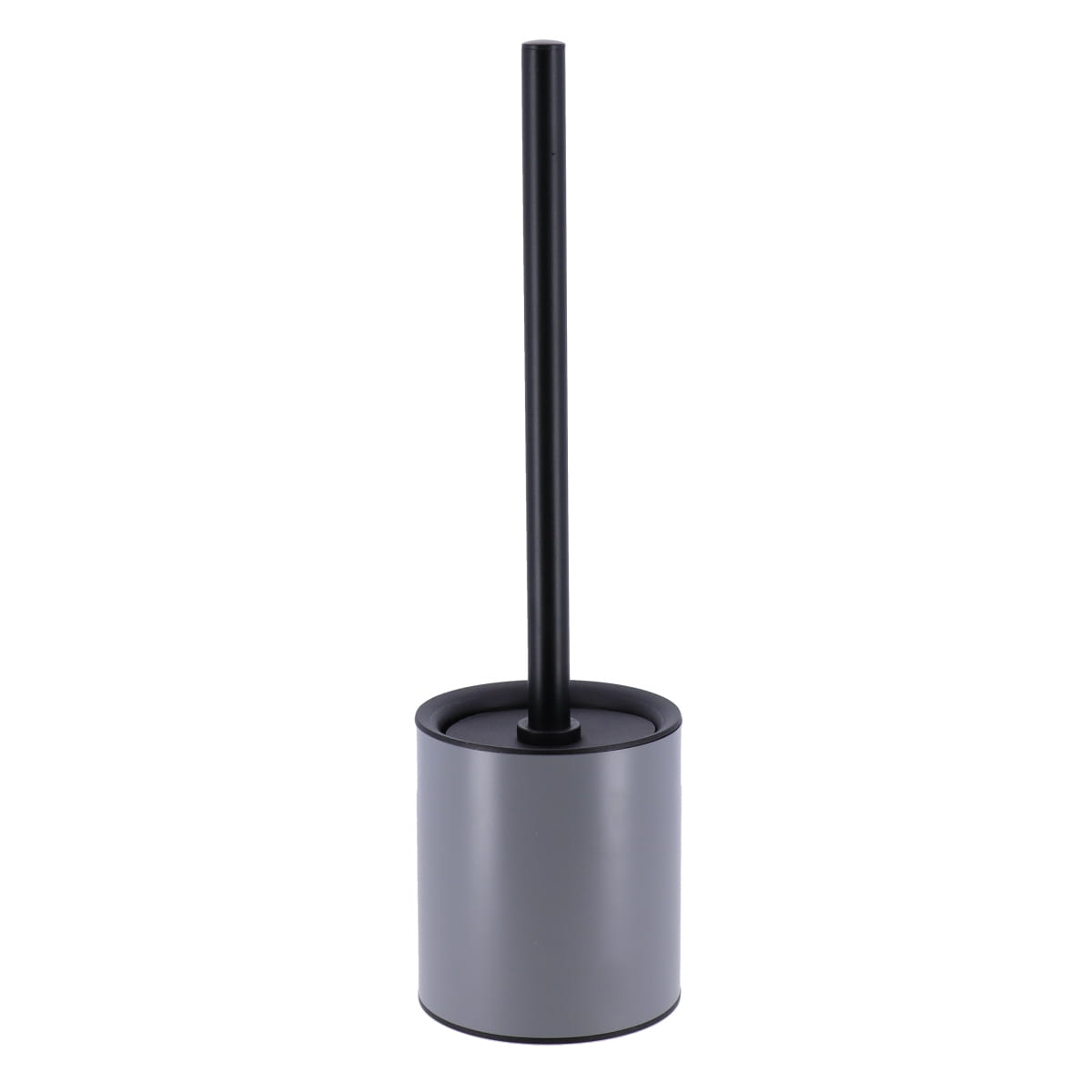 Perie Toaletă Din Oțel Inoxidabil - Gri/Negru - ramosdecor