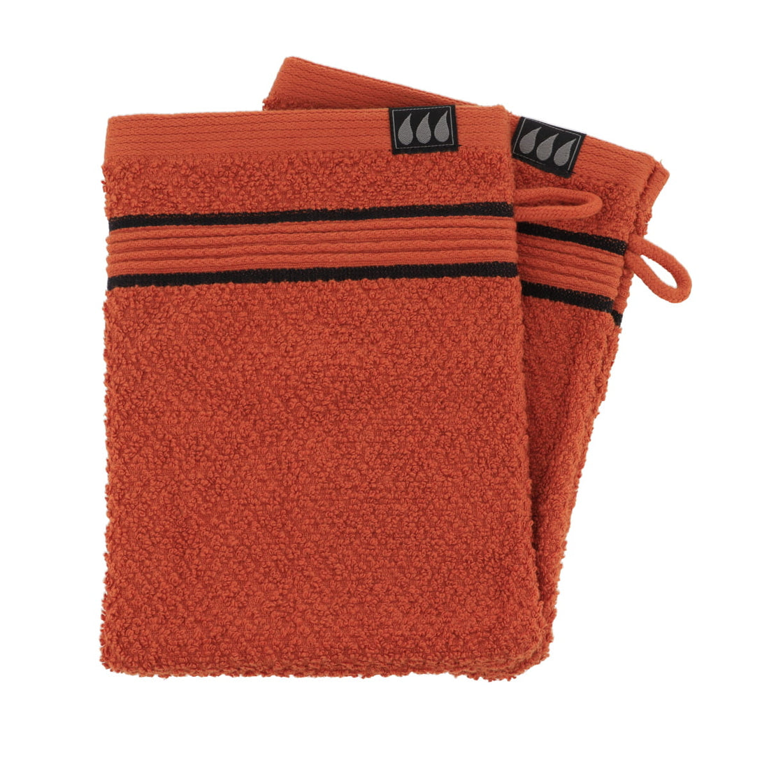Set de 2 Mănuși 100% Bumbac 15x21 cm - Siena/Negru - ramosdecor