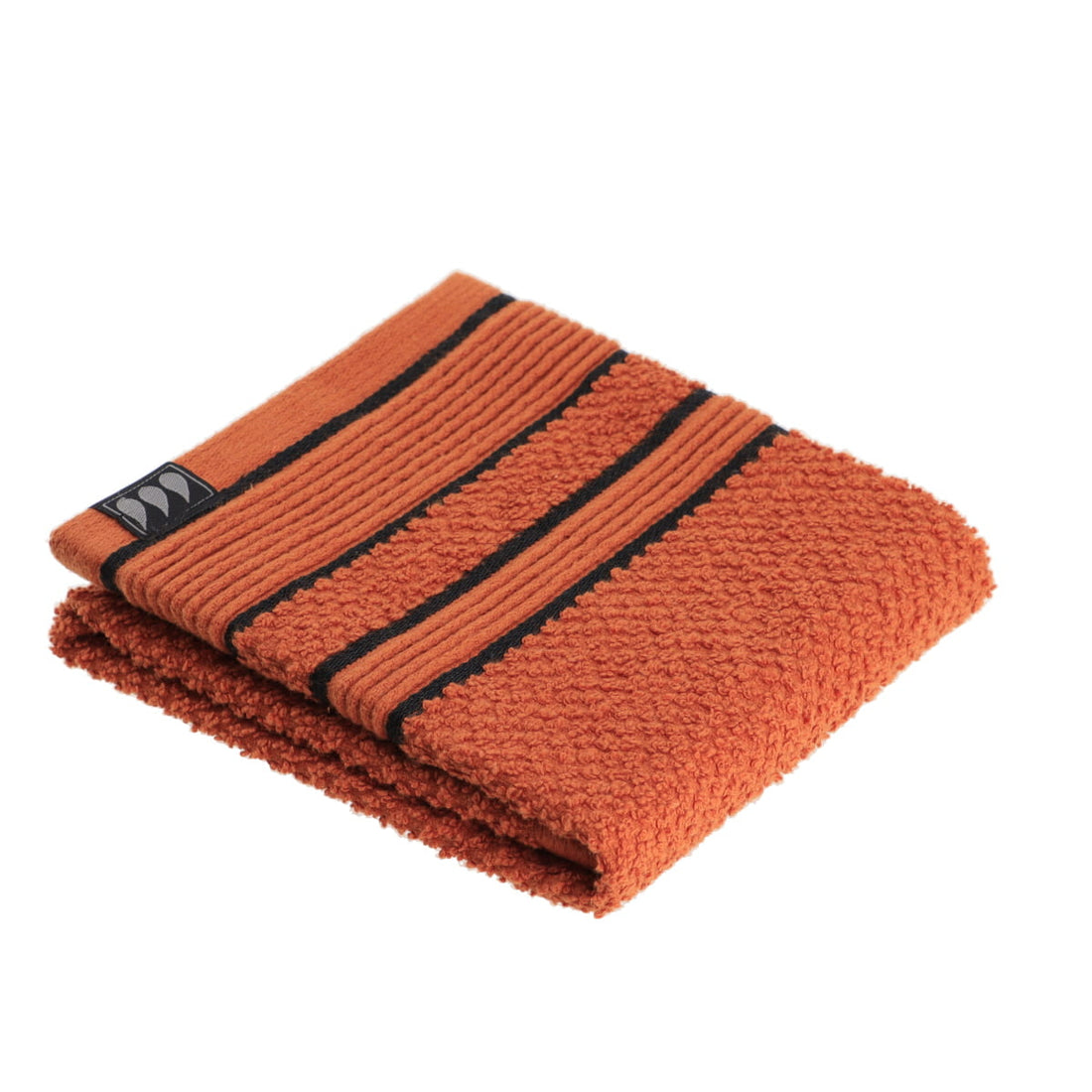 Prosop 30x50 cm 100% Bumbac - Sienna/Negru ilustrat într-un decor elegant marca Ramos